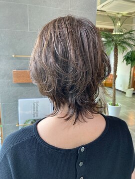 ティムヘアー(tim hair) ▲白髪ぼかし×色っぽショートレイヤー▲tim hair