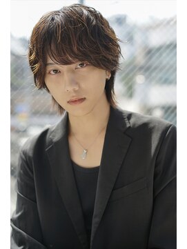 アルス ウィズ アクロス オモテサンドウ(aluss with AKROS omotesando) 毛流れパーマ×カールアレンジスタイル