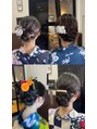 アンクー(Ankh) ふんわり可愛い浴衣ヘアアレンジ^^