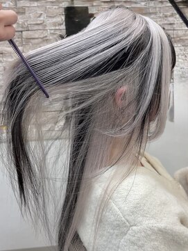 アンドソー 池袋(&so.) シルバー/ローライト/インナーカラー