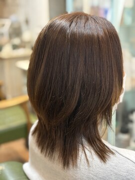 シュシュ(Chou Chou) 大人の柔らかレイヤー×ブラウン