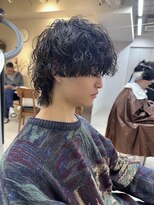 キャンバス バイ ネオリーブ 横浜西口(Canvas by neo.)&nbsp;横浜★マッシュウルフのスパイラルパーマ