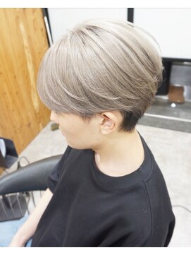 ヘアテリア リュウ 大塚(hair teria ryu) メンズパーマ/センターパートマッシュ/フェザーパーマ