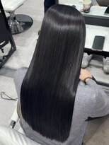 ルクス(Luxs)&nbsp;暗髪カラー/髪質改善ストレート