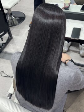 ルクス(Luxs) 暗髪カラー/髪質改善ストレート