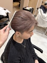 ジジ インターパーク 宇都宮(Gigi) ピンクグレージュ/ブリーチカラー/ハイトーン