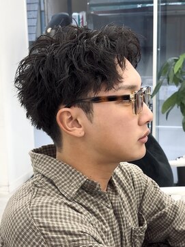 ウィル バイ ブラウン(Vir by Brown) MEN’S HAIR/サーフカール/刈り上げセンターパート/藤沢