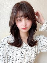 アフロート 錦糸町(AFLOAT)&nbsp;イメチェン/シースルー前髪/ハッシュカット/ウォームベージュ 