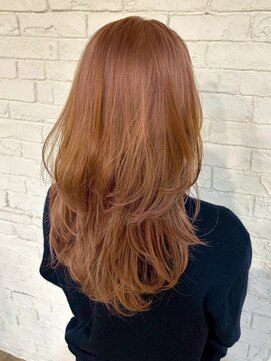 マフェ(mahae) ベージュ×チェスナットブラウン