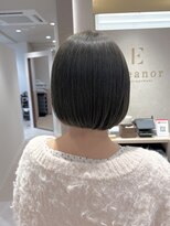 エレノア 静岡店(Eleanor)&nbsp;【八重津】ピタッとボブ×ブリーチなし透明感グレージュ