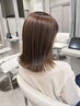 【艶髪へ導く】大人の髪質改善コントロールカラー+カット