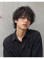 アイトーキョー 名古屋栄(AI TOKYO)&nbsp;ニュアンスパーマ/フェザーパーマ/センターパート/名古屋/栄