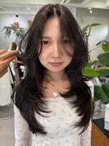 ランプヘアー(LAMP hair) long layer ★ natural Black
