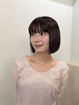 フルールデリズ(fleur de lis) pink brown, bob cut
