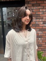 ジーナ 赤羽(XENA)&nbsp;たっぷりレイヤー　オリーブグレージュ