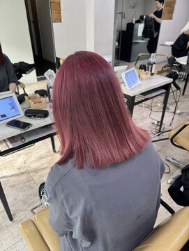 プライズ 所沢プロぺ通り店(prize) ピンクベージュレイヤーカット所沢韓国