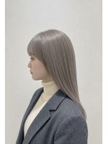 アッシュ 戸塚店(Ash)&nbsp;【戸塚】ハイトーン/グレーシルバー×艶感ストレート
