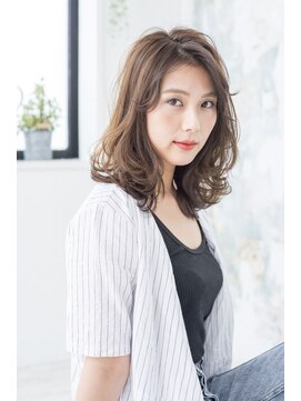 ノアパルフェ 銀座(noah parfait) 大人可愛い☆ゆるクシャミディアム!!