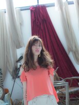 キャシー 行徳店(Cathy)&nbsp;艶ベージュ×シフォンカール【行徳】