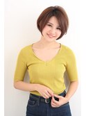 【curio尾山台】楽チン　ショートボブ