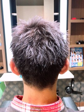 レイフィールド 長嶺店(RAY Field) パープル束感メンズショート