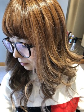 ヘアースタジオエフ グラデーションベージュ