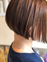 スーパーカット 元町店(SUPER CUT)&nbsp;ミニボブ　前下がり　ブリーチなしバレイヤージュ