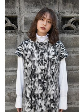 マウロア(MAULOA) 【MAULOA】重めロブ 顔周りレイヤースタイル