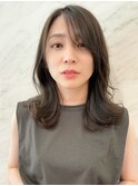 THOiRY【女性らしい柔らかヘア】似合わせ小顔艶髪ゆる巻きロング