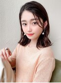 大人かわいい小顔外巻き外ハネボブ20代30代吉祥寺