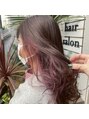 アグ ヘアー ベッキー 鷺沼店(Agu hair becky)&nbsp;ピンクのインナーカラー♪