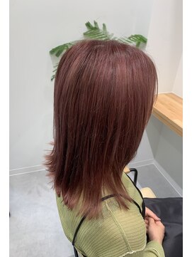 ヘアーアンドスパ メル(hair&spa m.e.l by origami) プラムピンク