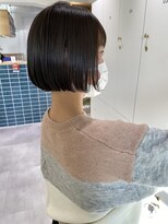 オーシャン(Ocean)&nbsp;［OceanHair&Life水田成美］シースルーバング×トレンドミニボブ