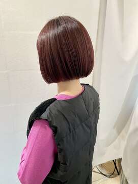 プラグ バイ ネオリーブ(plug by neolive) 前髪×髪質改善 [髪質改善/縮毛矯正/レイヤーカット]韓国Ｎ