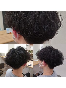 アペルト(aperto) メンズ スパイラルパーマ