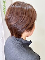 アルファ インタラクティブ エム フラワー(ALUFA interactive.M Flower)&nbsp;20代30代大人可愛いシークレットハイライト艶感ショートレイヤー