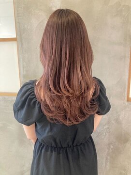 アカラ(acala) 淡めピンクブラウン【20代30代40代/イルミナカラー/髪質改善】