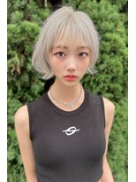 リークフー(Ree cu fuu)&nbsp;10代20代30代40代前髪　ふわふわ金髪ボブ4 藤沢