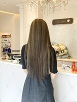 アフロディーテ 泉中央店(Aphrodite)&nbsp;外国人風ハイライトのストレートロング