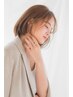カット＋艶カラー+トリートメント(集中ホームケアトリートメント付き)￥12000