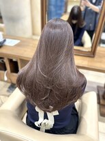 ザック ヴィ(ZACC  vie)&nbsp;レイヤーカット/セミロング/艶カラー/学割U24