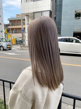 トリエ 川越(torie) グレージュ×ミルクティー×ダブルカラー