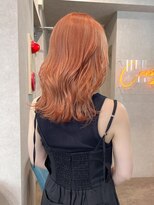 ゼスト クレス(ZEST Cres)&nbsp;【立川CRES三木】オレンジとピンクで夏用カラー☆