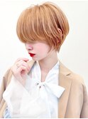 Say.岩井　横顔美人ショート×ハイトーン×大人ショート