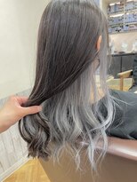 ジーナ 池袋(Zina)&nbsp;#ホワイトシルバーのインナーカラー