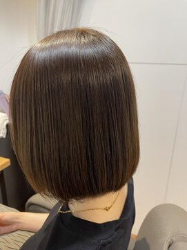 アニュー 大宮店(ANEW) ボブスタイルは艶が大事◎