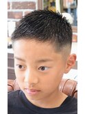 クロップ×ショートフェード