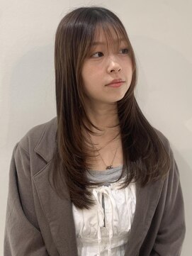 イオ ティラベント 鳳店(io tiravento) レイヤーカット 韓国風スタイル