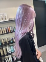 ペレ 渋谷(PELE) イメチェン/ホワイトブロンド/外ハネボブ/ワイドバング/渋谷