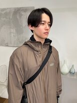 タテ 北浜天満橋店(Tate)&nbsp;ショートセンターパート/ナチュラルブラウン/メンズカット